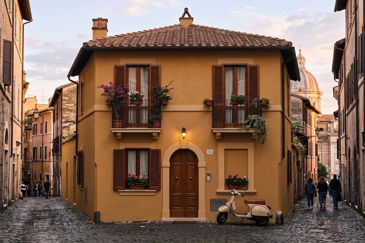 Casa con 1 piano in più